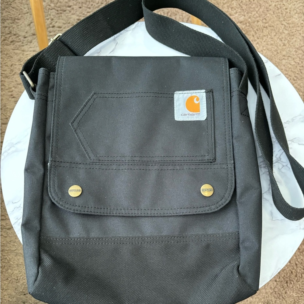 Carhartt black crossbody bag. New without tags